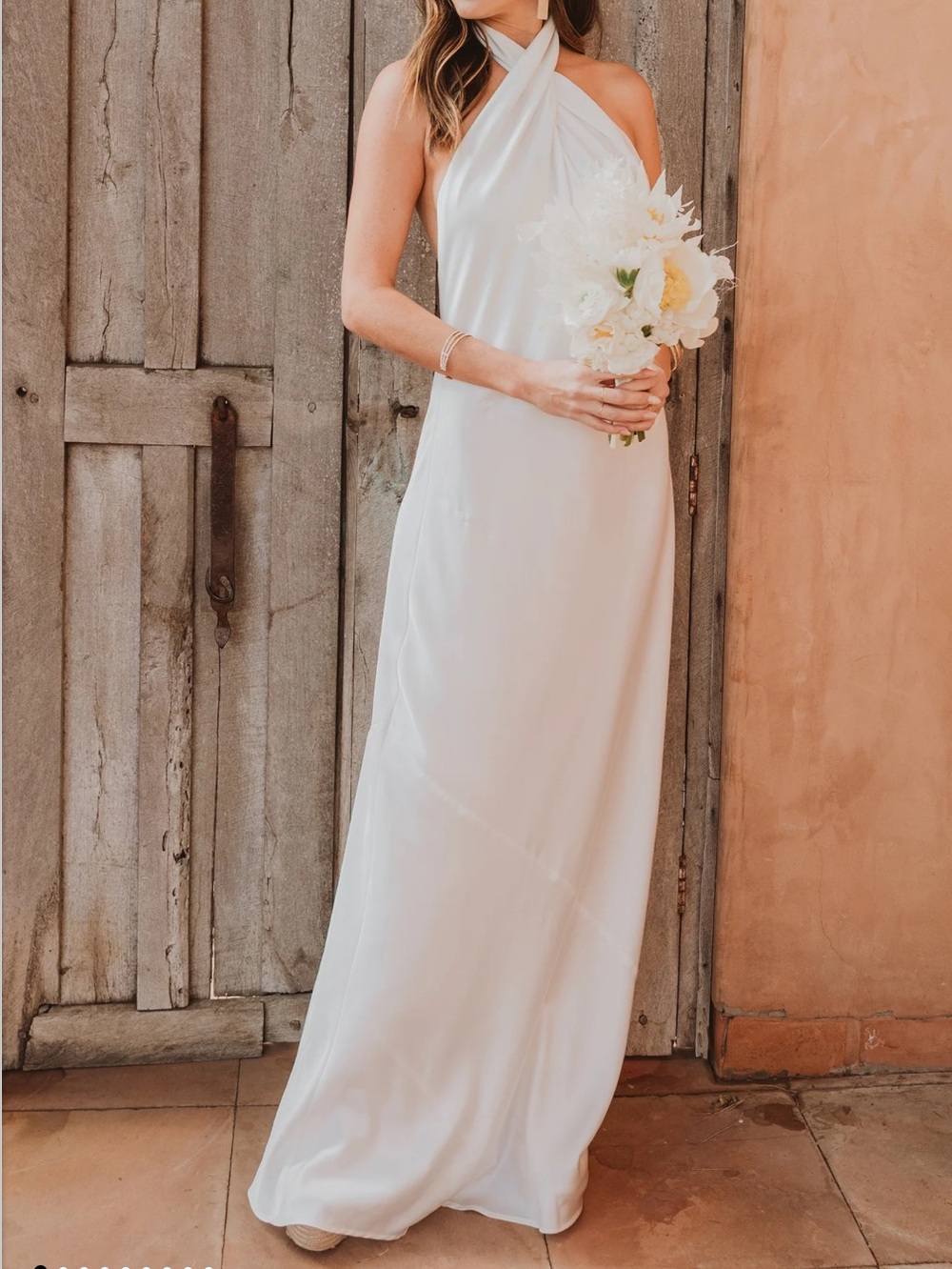 Show me your Mumu Jasmine Halter Maxi Dress